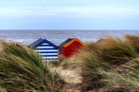 Suffolk beach huts
